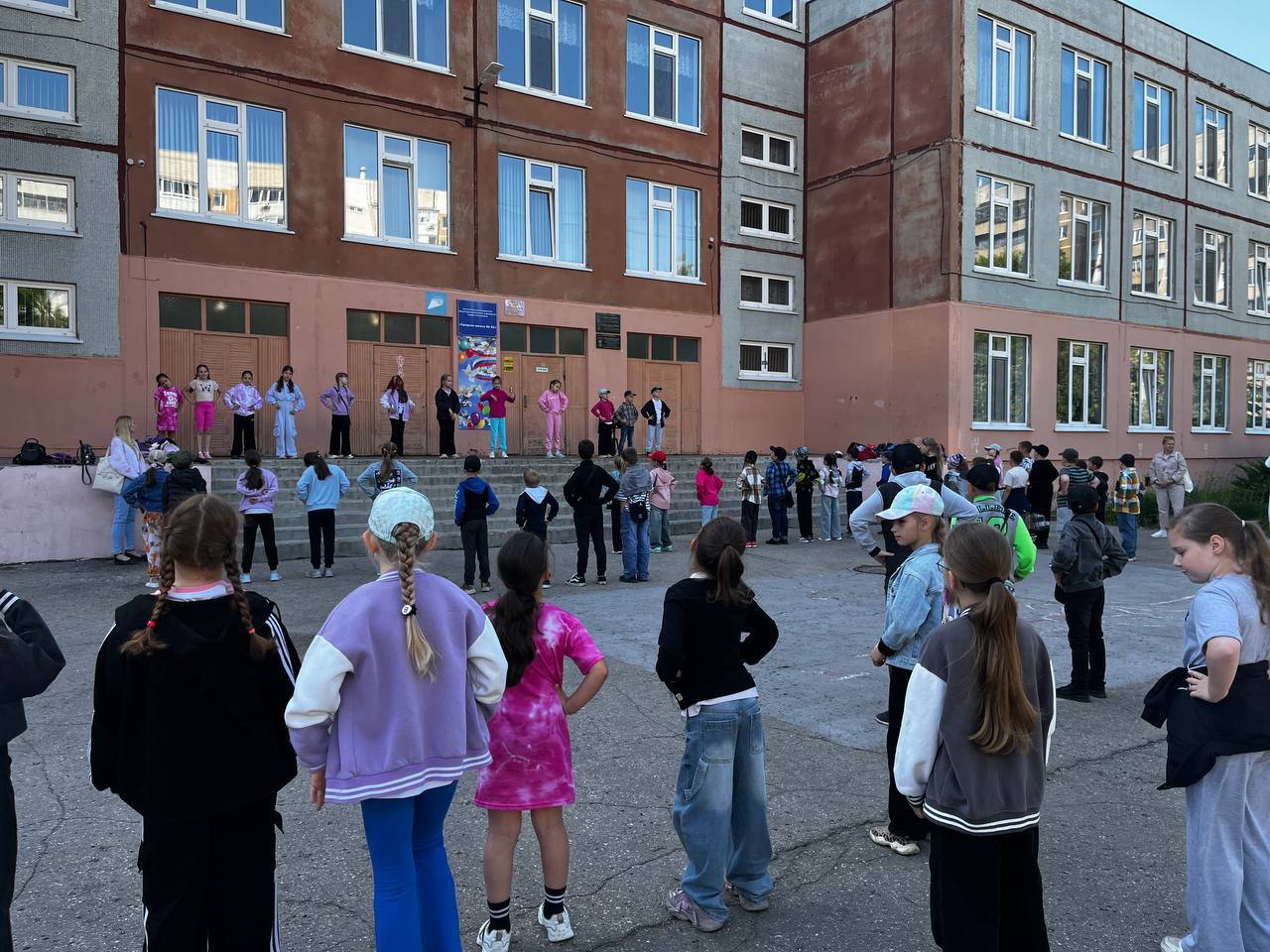 Последний день в школьном лагере.