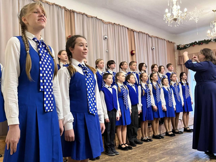 Фестиваль хоров "Мы встречаем Рождество".