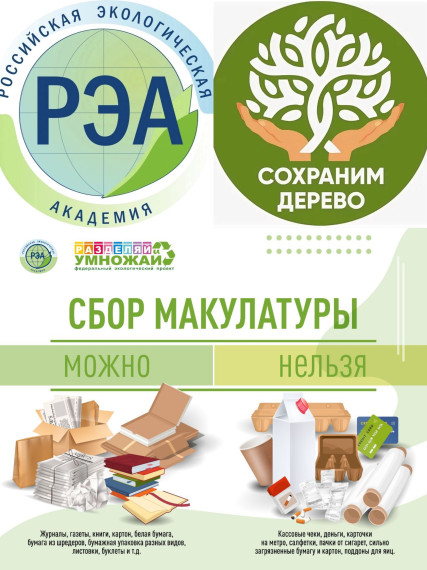 Итоги акции "Сдай макулатуру, спаси дерево! ".